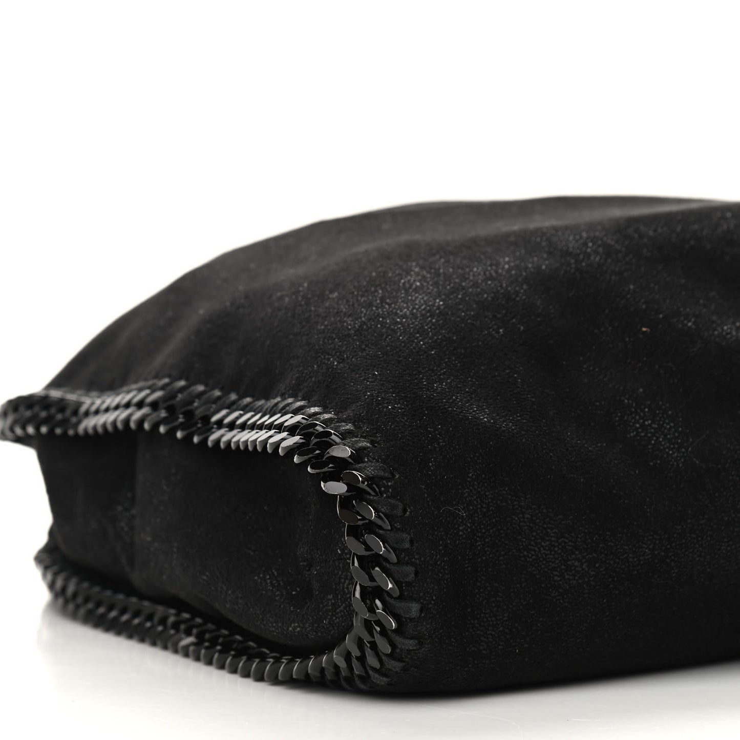 Shaggy Deer Small Falabella Tote Black