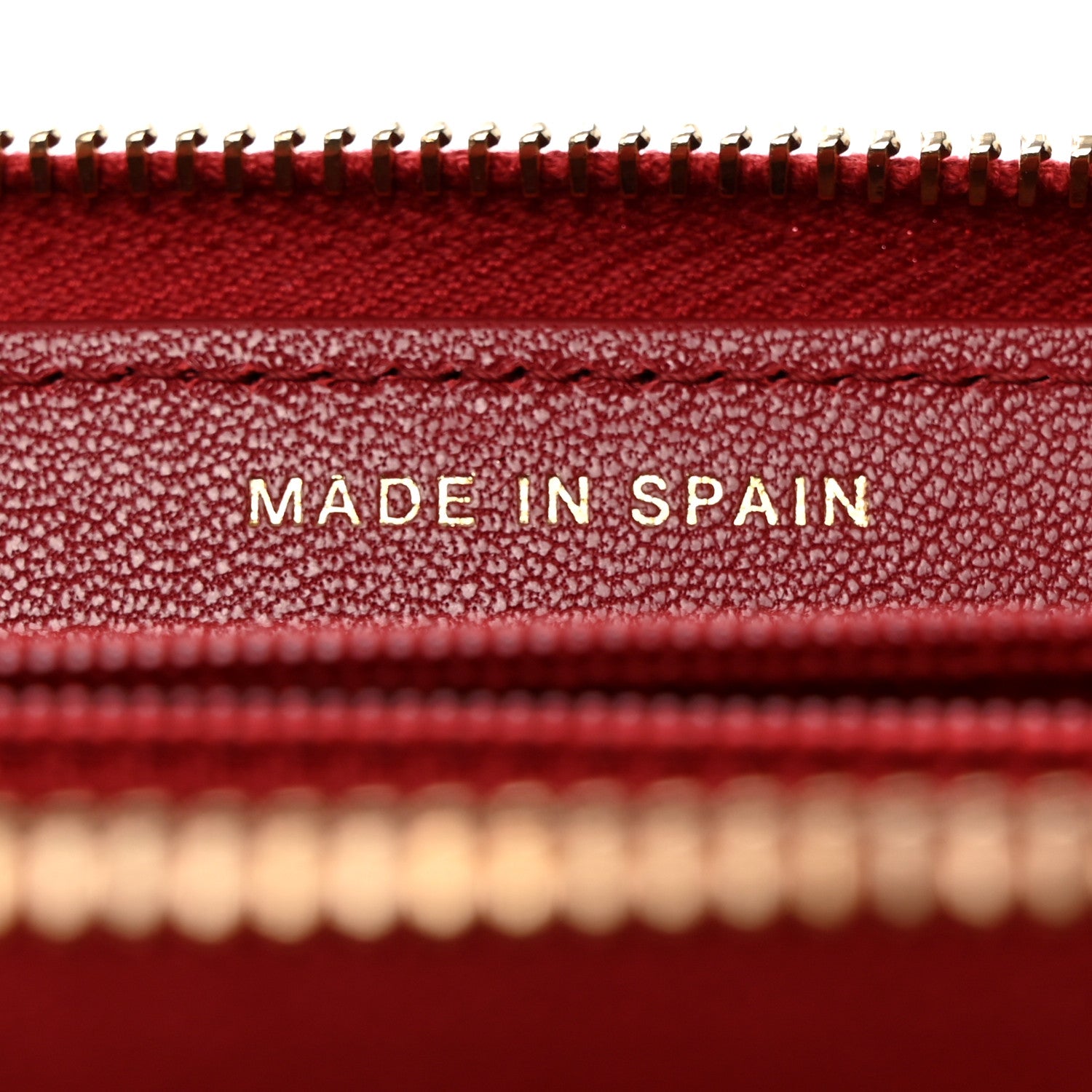 Chanel Sheepskin Quilted Medium Mademoiselle Vintage Zip Around Wallet Red 7 of 8