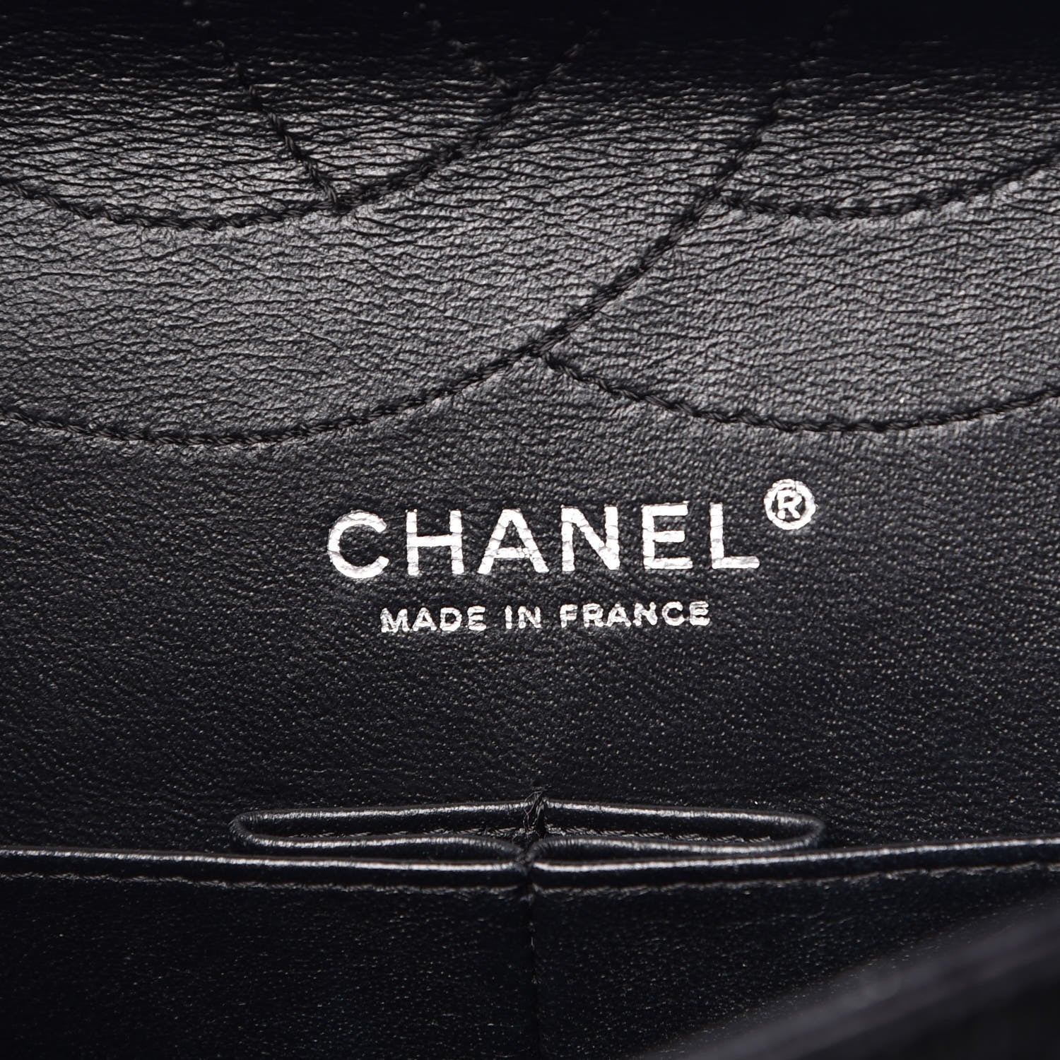 Chanel Glazed Aged Calfskin Quilted 2.55 Reissue 227 Flap Black 7 of 11