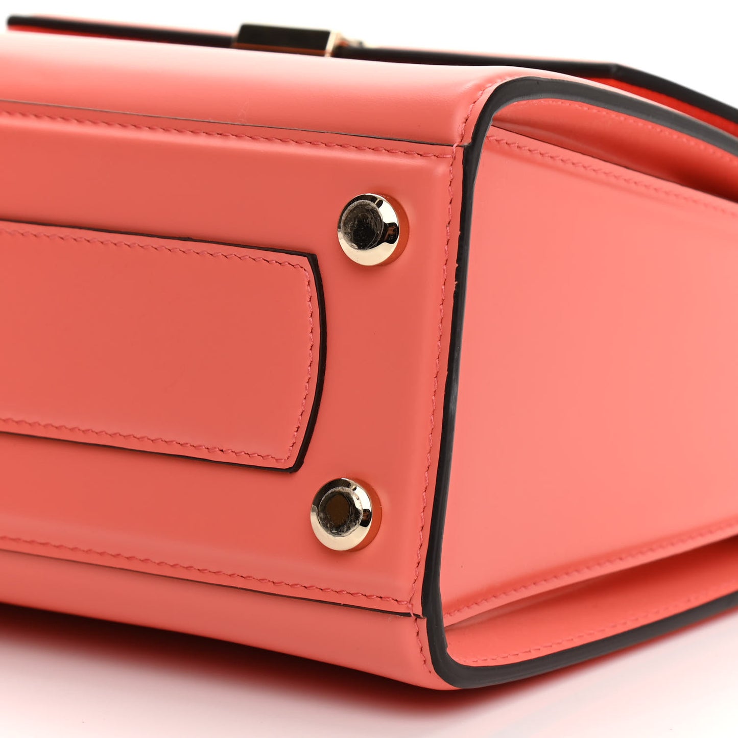Smooth Calfskin Small Boxyz Orange