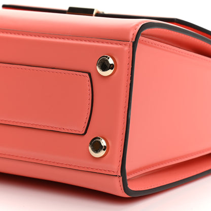 Salvatore Ferragamo Smooth Calfskin Small Boxyz Orange 9 of 9