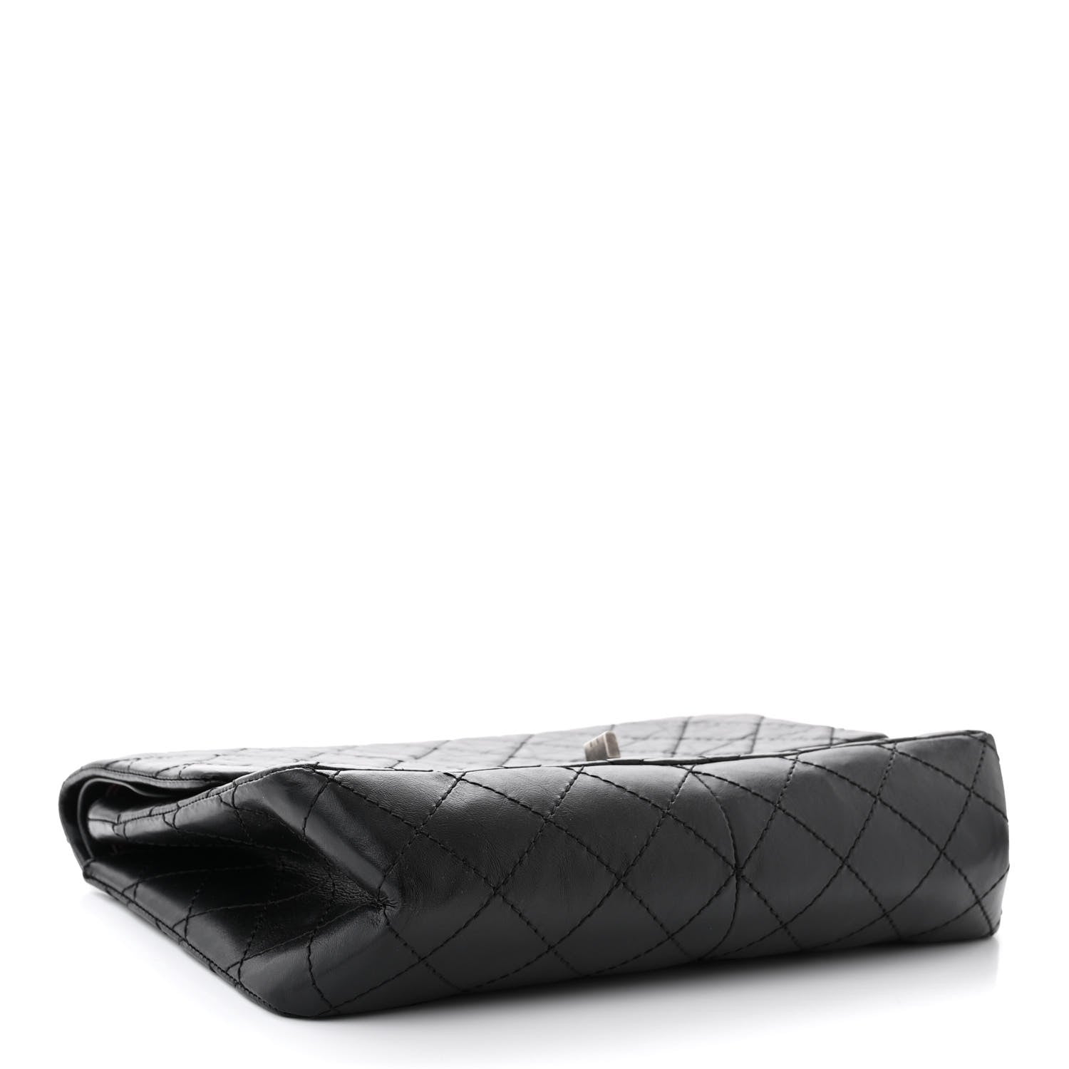 Chanel Aged Calfskin Quilted 2.55 Reissue 226 Flap Black 4 of 11