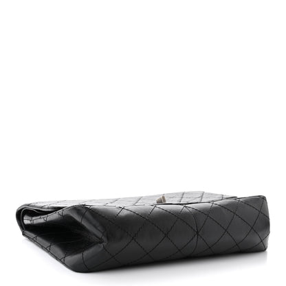 Chanel Aged Calfskin Quilted 2.55 Reissue 226 Flap Black 4 of 11