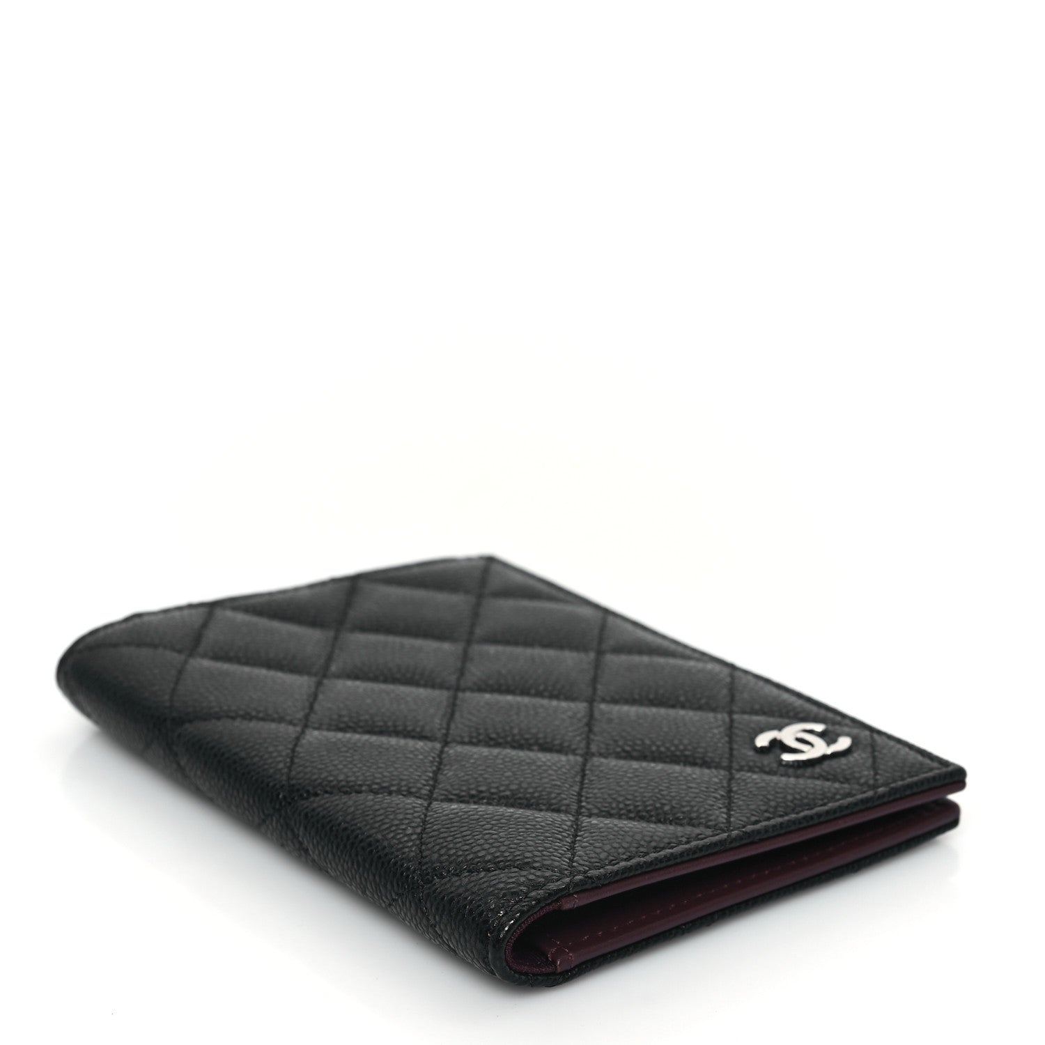 Chanel Caviar Quilted Passport Holder Black 4 of 7