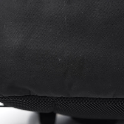Fendi Nylon Vitello Liberty Vitello Dolce Monster Eyes Rounded Backpack Black Sunflower 9 of 14