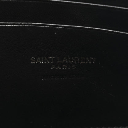 Saint Laurent Grain De Poudre Matelasse Monochrome Monogram Mini Lou Camera Bag Black 6 of 11