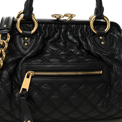 Marc Jacobs Calfskin Quilted Stam Black 8 of 10