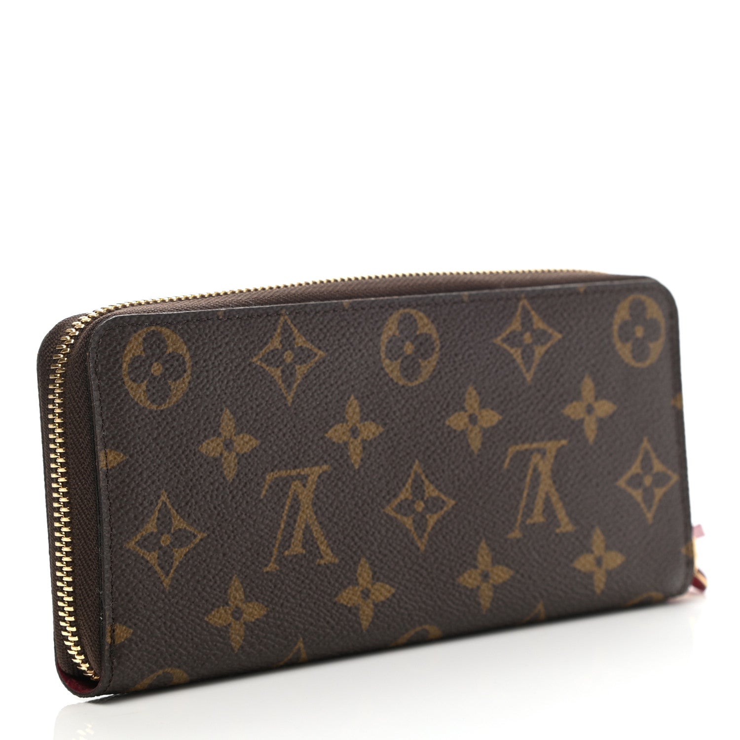 Louis Vuitton Monogram Clemence Wallet Fuchsia 3 of 7
