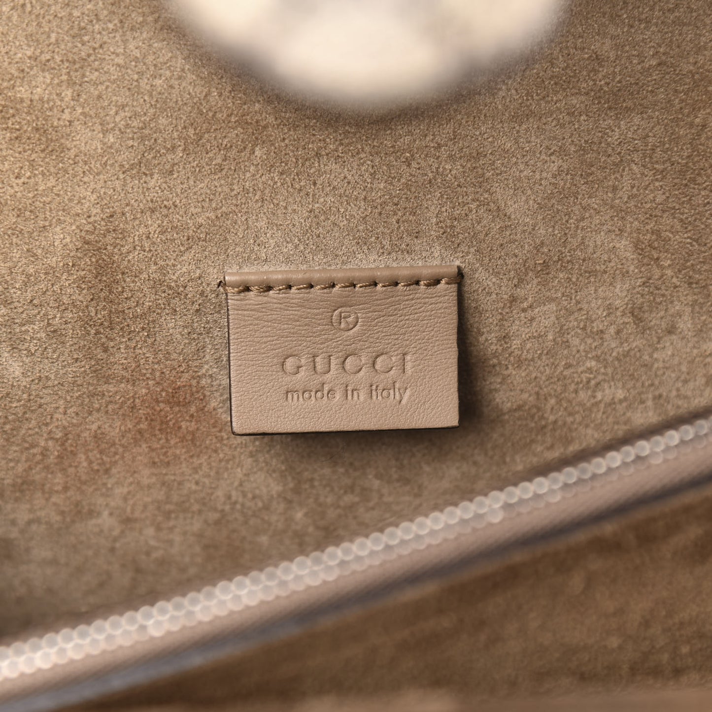 GG Supreme Monogram Small Dionysus Shoulder Bag Taupe