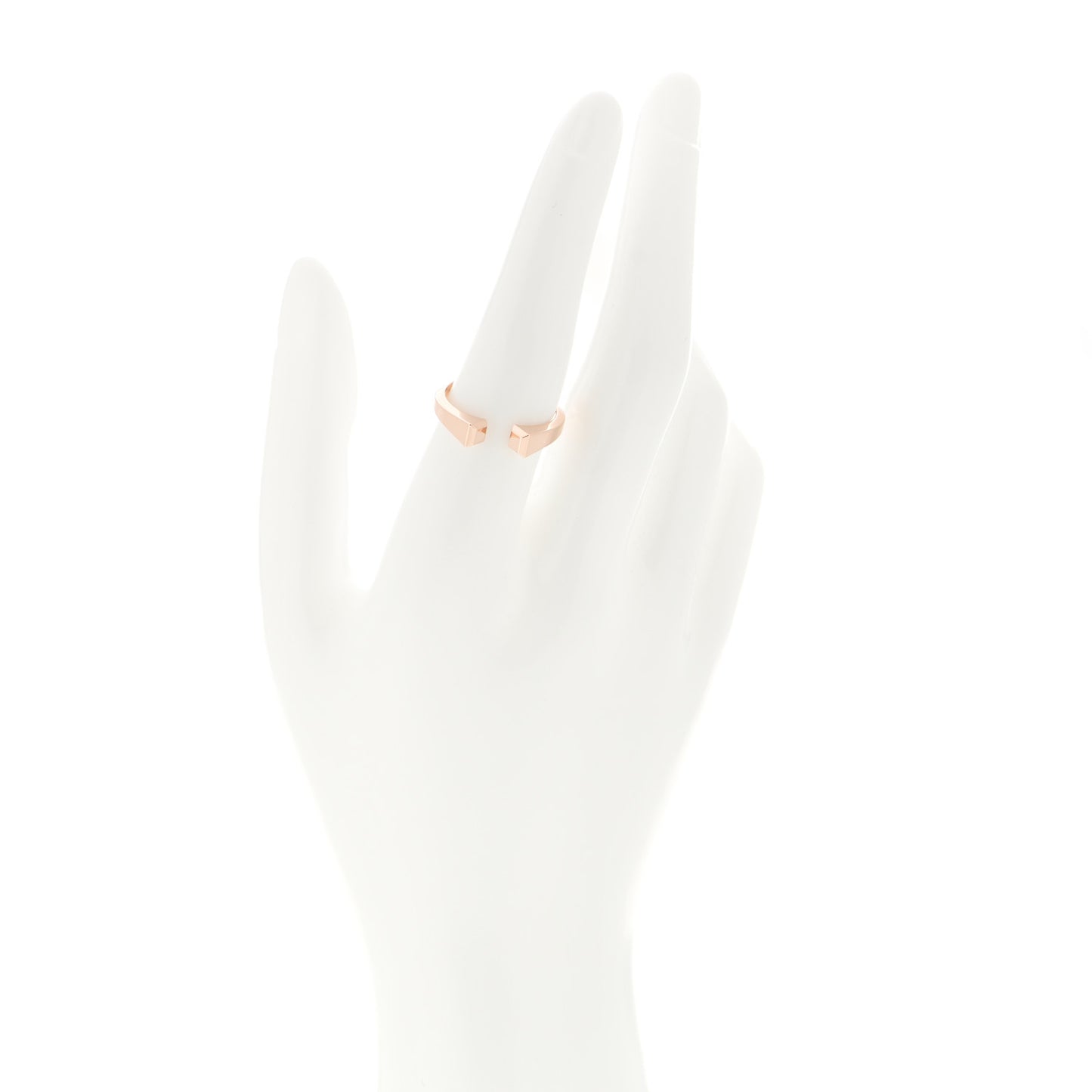 18K Rose Gold PM Clou de Forge Ring 56 7.75