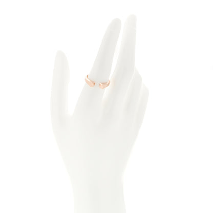 Hermes 18K Rose Gold PM Clou de Forge Ring 56 7.75 2 of 7