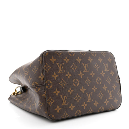 Louis Vuitton Monogram Neonoe MM Black 4 of 9