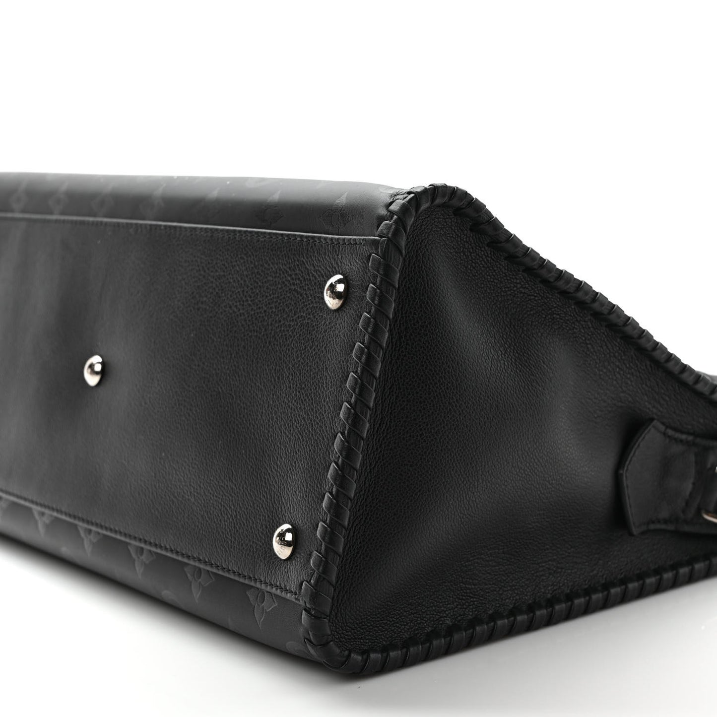 Monogram Cuir Plume Very Zipped Tote Black