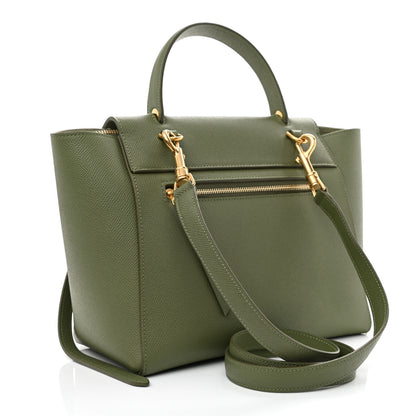 Celine Grained Calfskin Micro Belt Bag Army Green 3 of 11