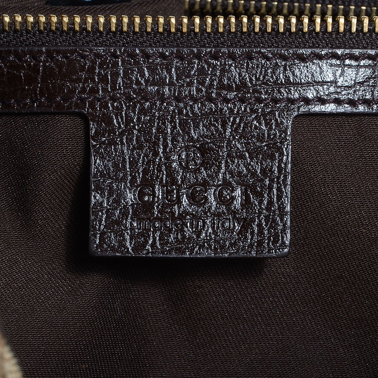 Monogram Medium Horsebit Chain Hobo Brown