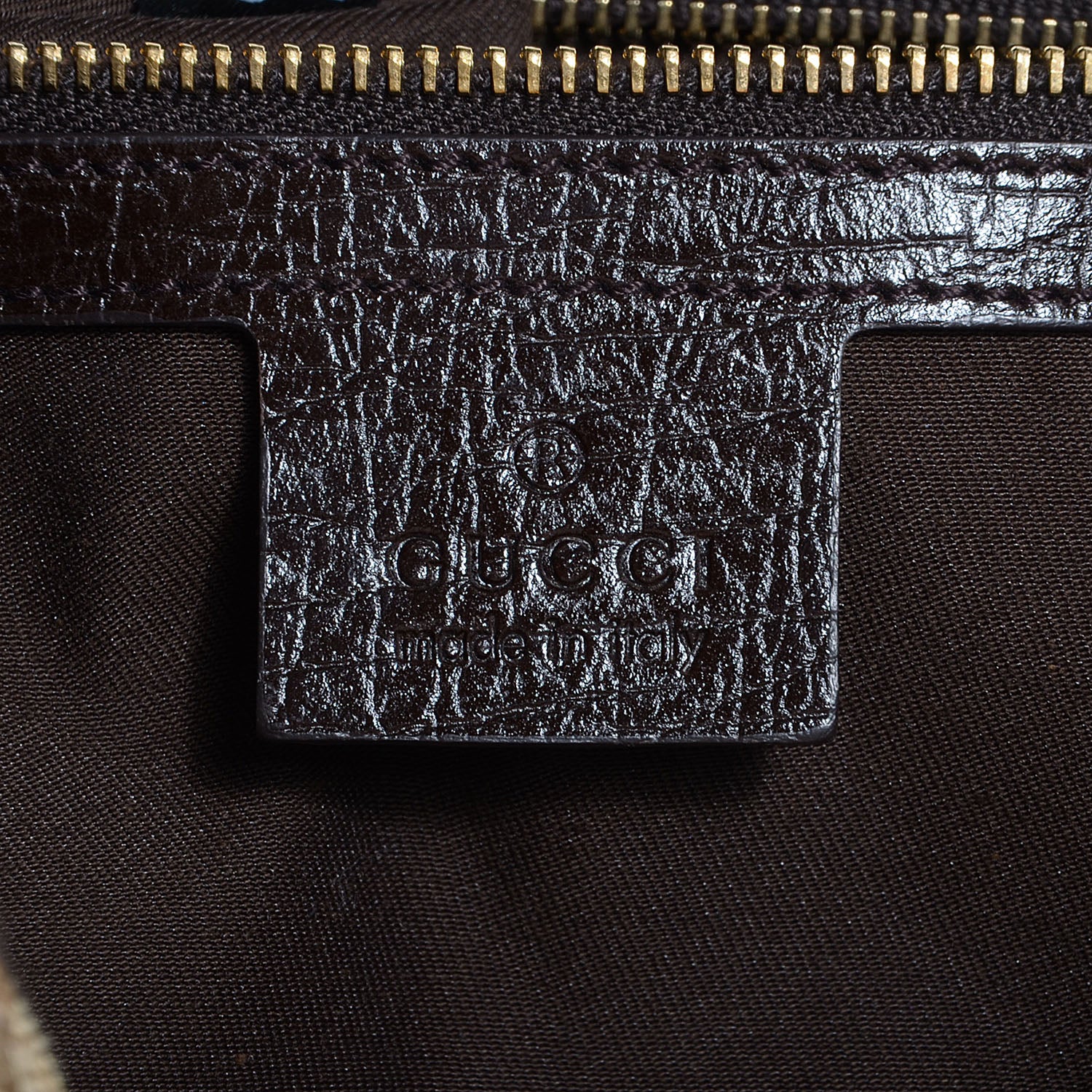 Gucci Monogram Medium Horsebit Chain Hobo Brown 6 of 9