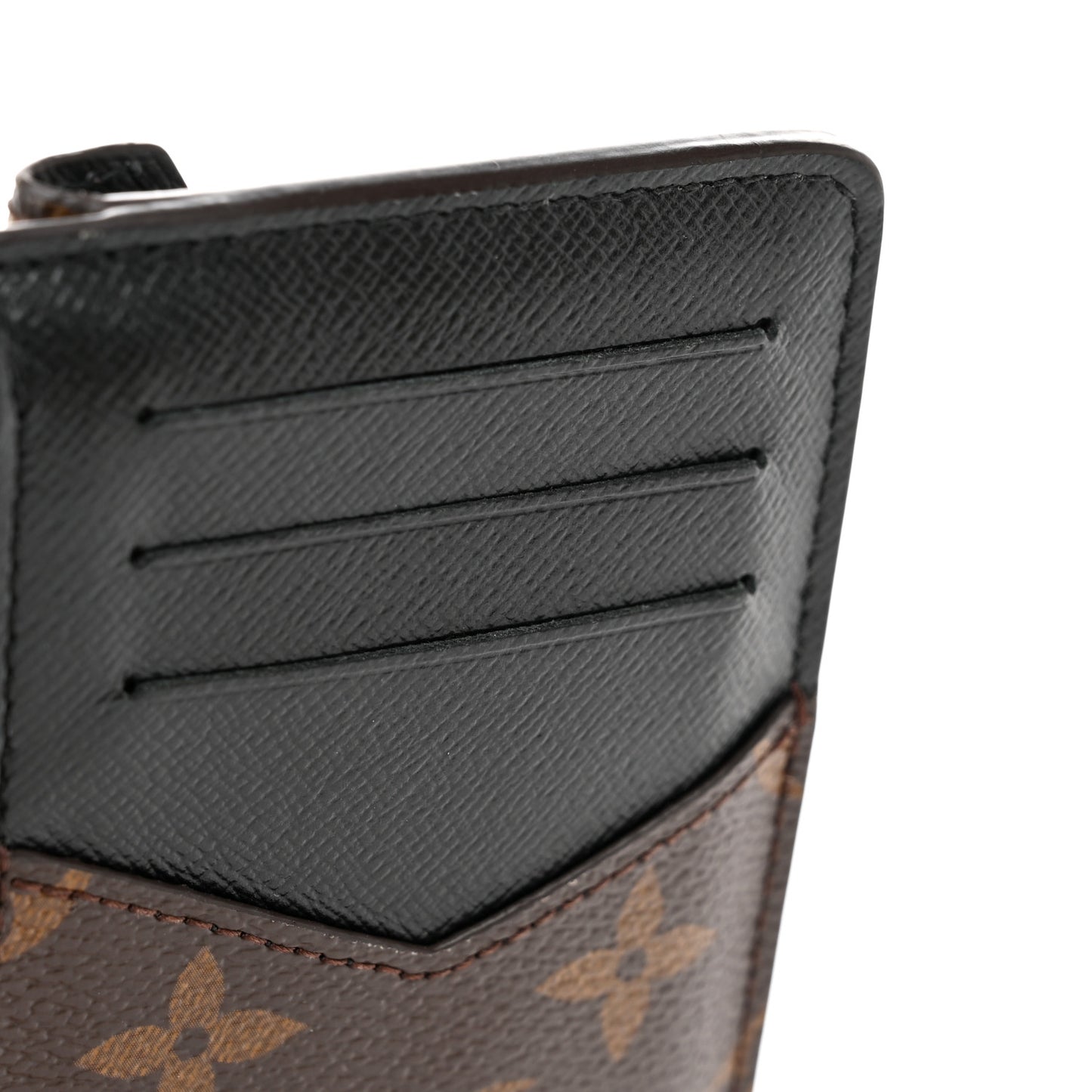 Monogram Recto Verso Card Holder Black