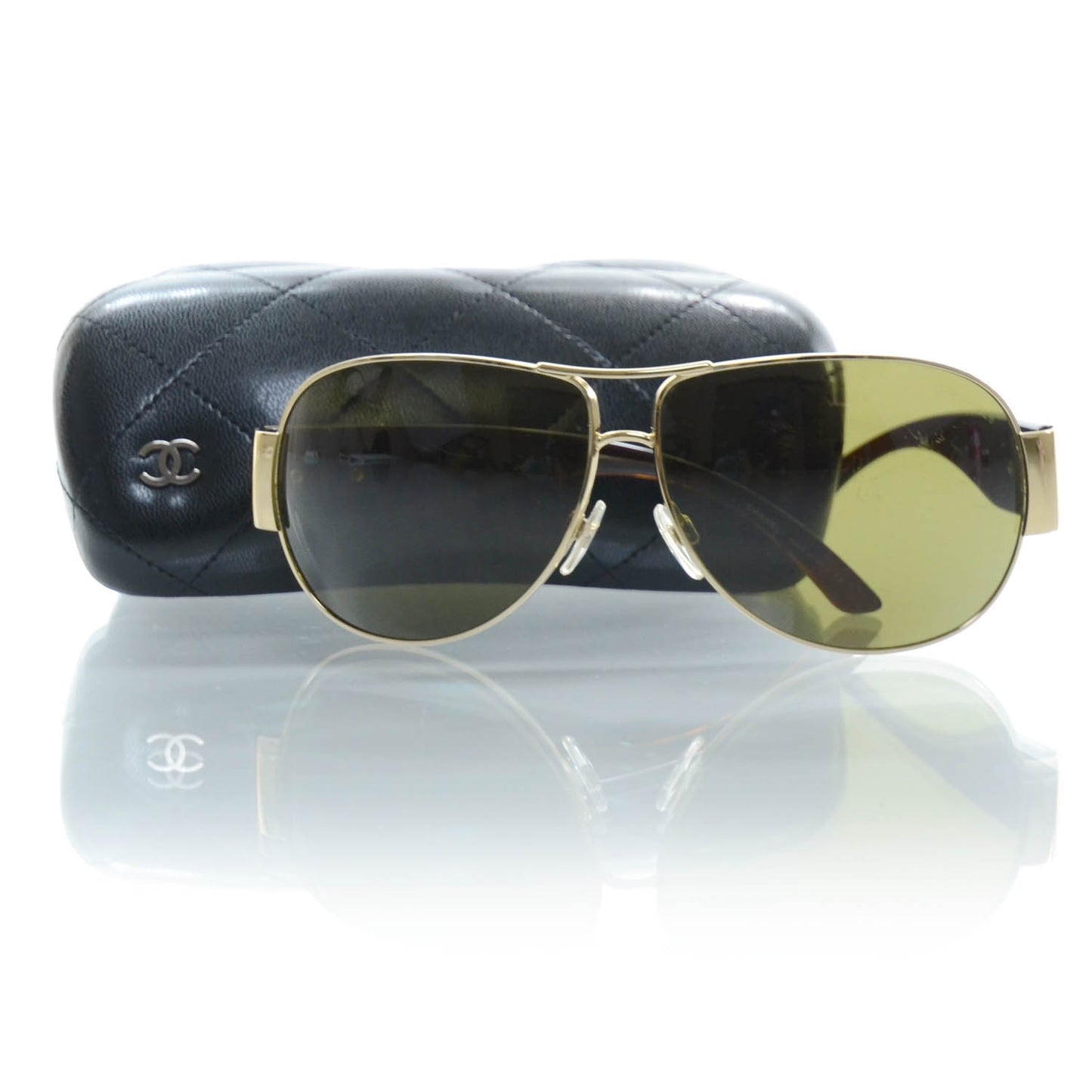 Aviator Sunglasses 4128 Brown