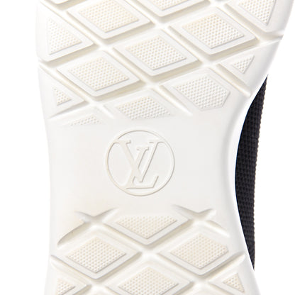 Louis Vuitton Stretch Fabric LV Black Heart Sock Sneaker 40 Black 5 of 8