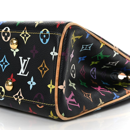 Louis Vuitton Monogram Multicolor Aurelia MM Black 8 of 8