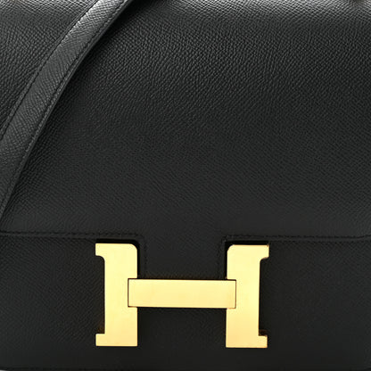 Hermes Epsom Constance 24 Black 8 of 11