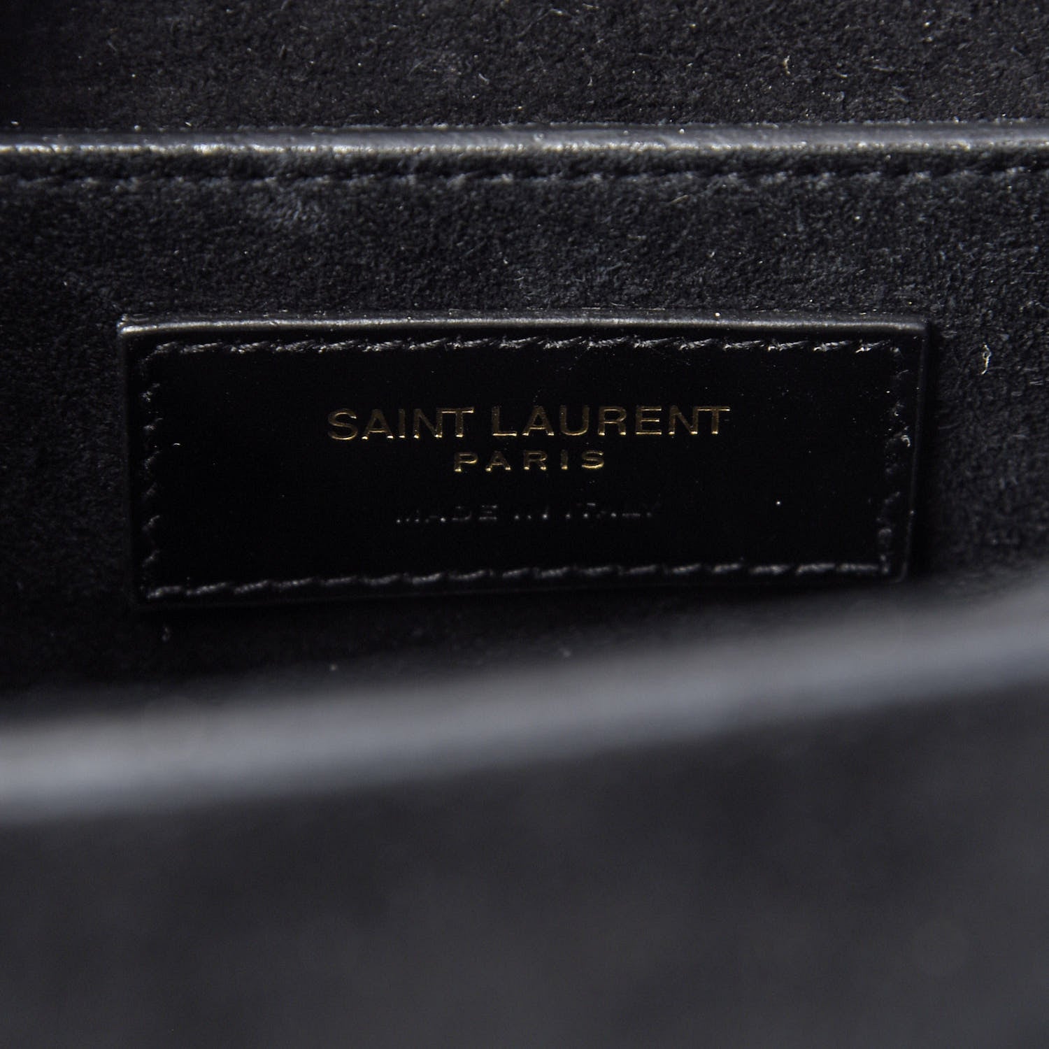 Saint Laurent Suede Leopard Print Mini Classic Monogram Cassandra Top Handle Manto Naturale Black 8 of 8