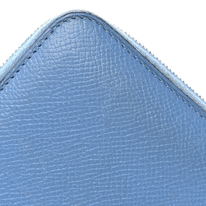 Hermes Epsom Silk'in Compact Wallet Bleu Paradis 8 of 11