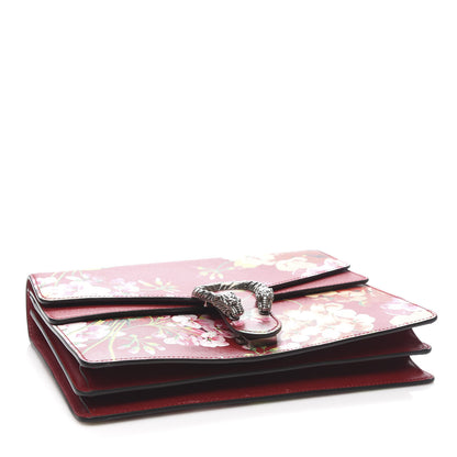 Gucci Calfskin Blooms Print Medium Dionysus Shoulder Bag Romantic Cherry Multicolor 4 of 10