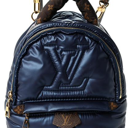 Louis Vuitton Econyl Mini Monogram Pillow Palm Springs Backpack Mini Navy 6 of 8