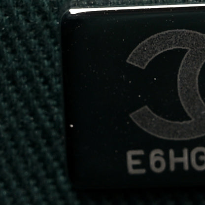 Chanel Mixed Fibers Calfskin Small Deauville Tote Green 7 of 9