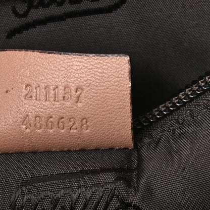 Gucci Guccissima Medium Zippered Shopping Tote Rose Beige 6 of 11