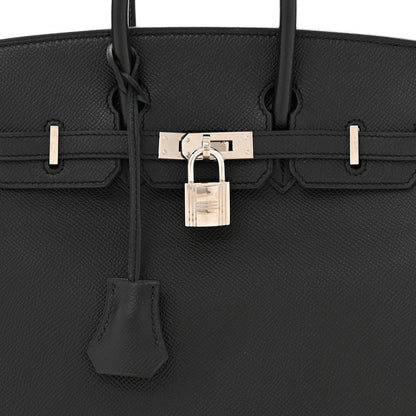 Hermes Epsom Birkin 25 Black 8 of 11