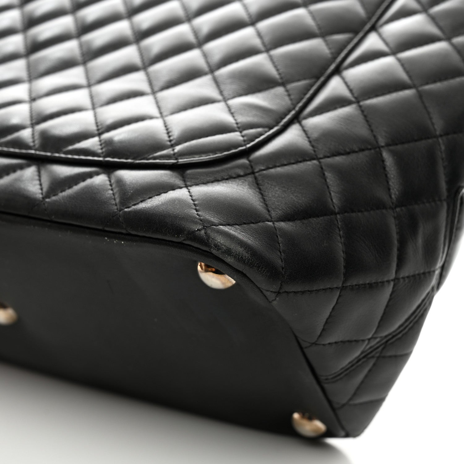 Chanel Calfskin Quilted Large Cambon Tote Black 11 of 13