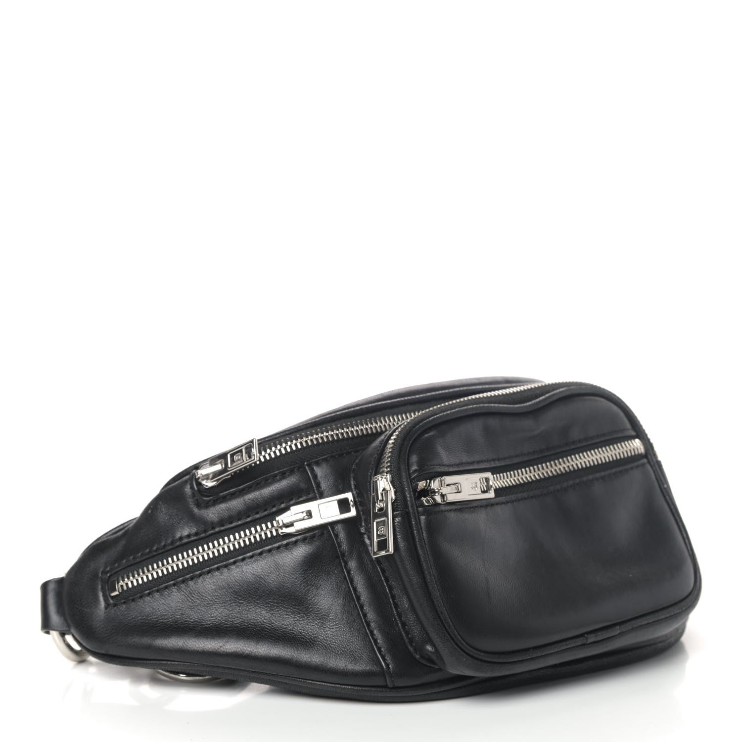 Alexander Wang Lambskin Attica Belt Bag Black 3 of 4
