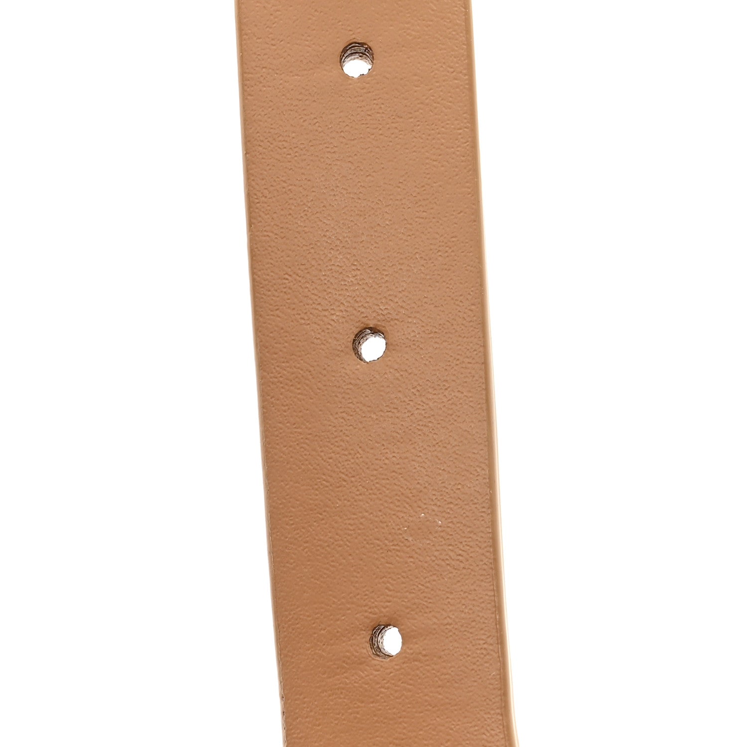 Fendi Vitello Baltico Shiny Nappa Lace Up Strap You Beige 4 of 4