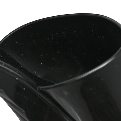 Gucci Rubber Gucci Logo Womens Platform 20/60mm Slide Sandals 38 Black 8 of 8