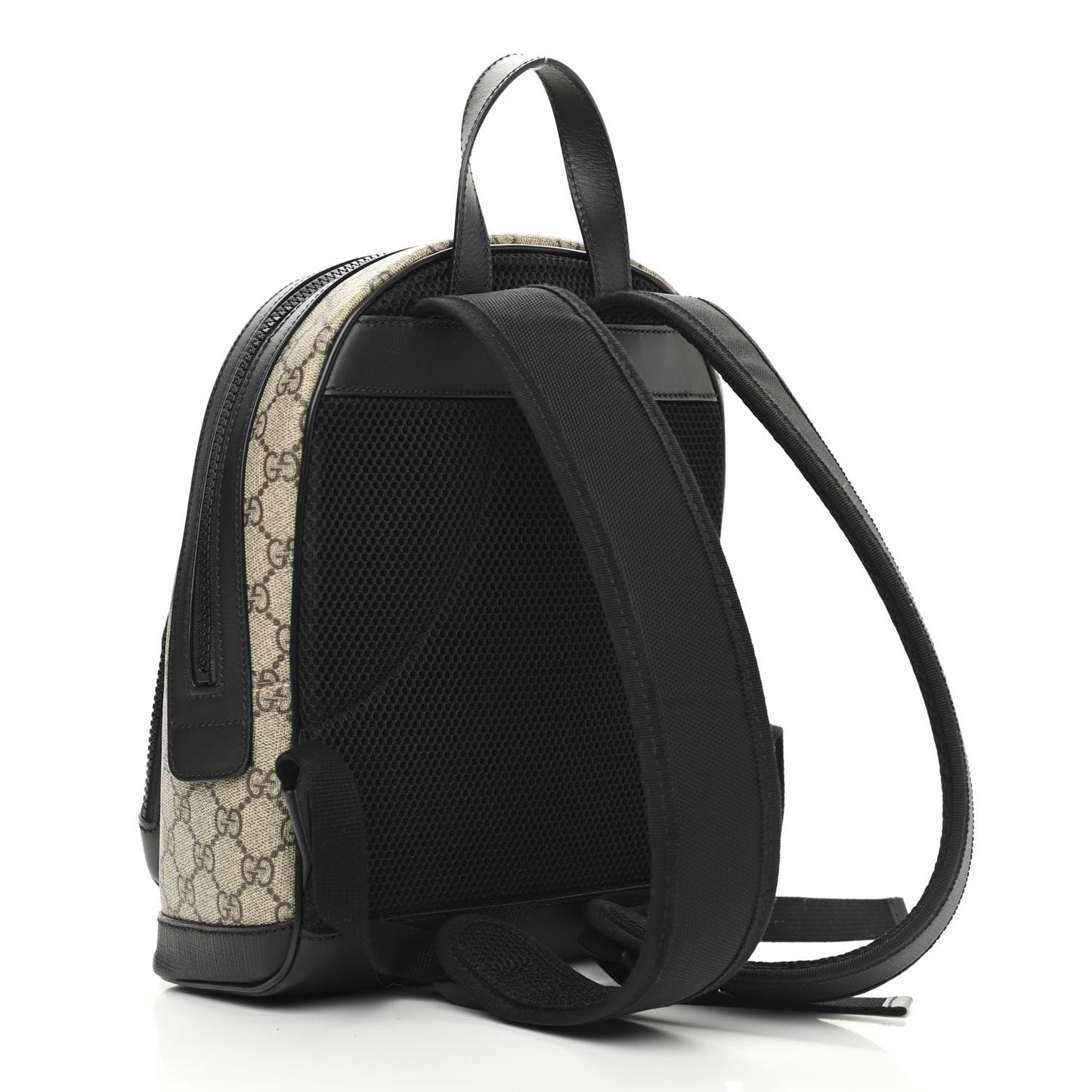GG Supreme Monogram Small Eden Day Backpack Black