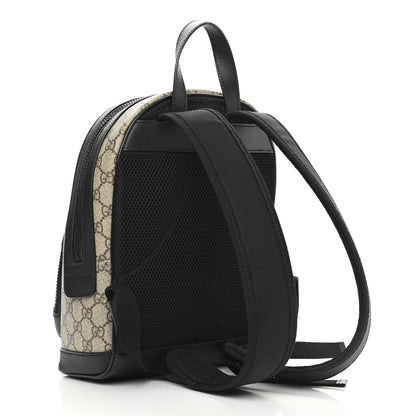 Gucci GG Supreme Monogram Small Eden Day Backpack Black 3 of 10