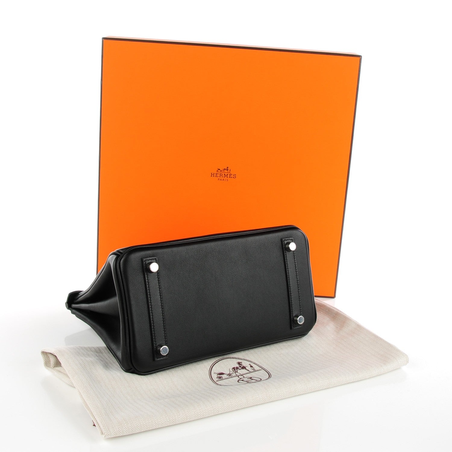 Hermes Swift Birkin 25 Black 4 of 17