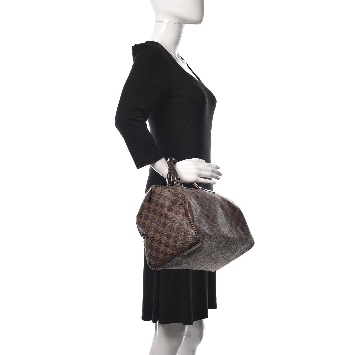 Louis Vuitton Damier Ebene Speedy 30 2 of 24