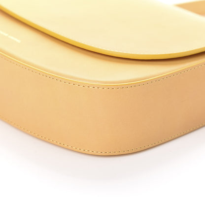 Mansur Gavriel Calfskin Flap Crossbody Bag Yellow 9 of 9