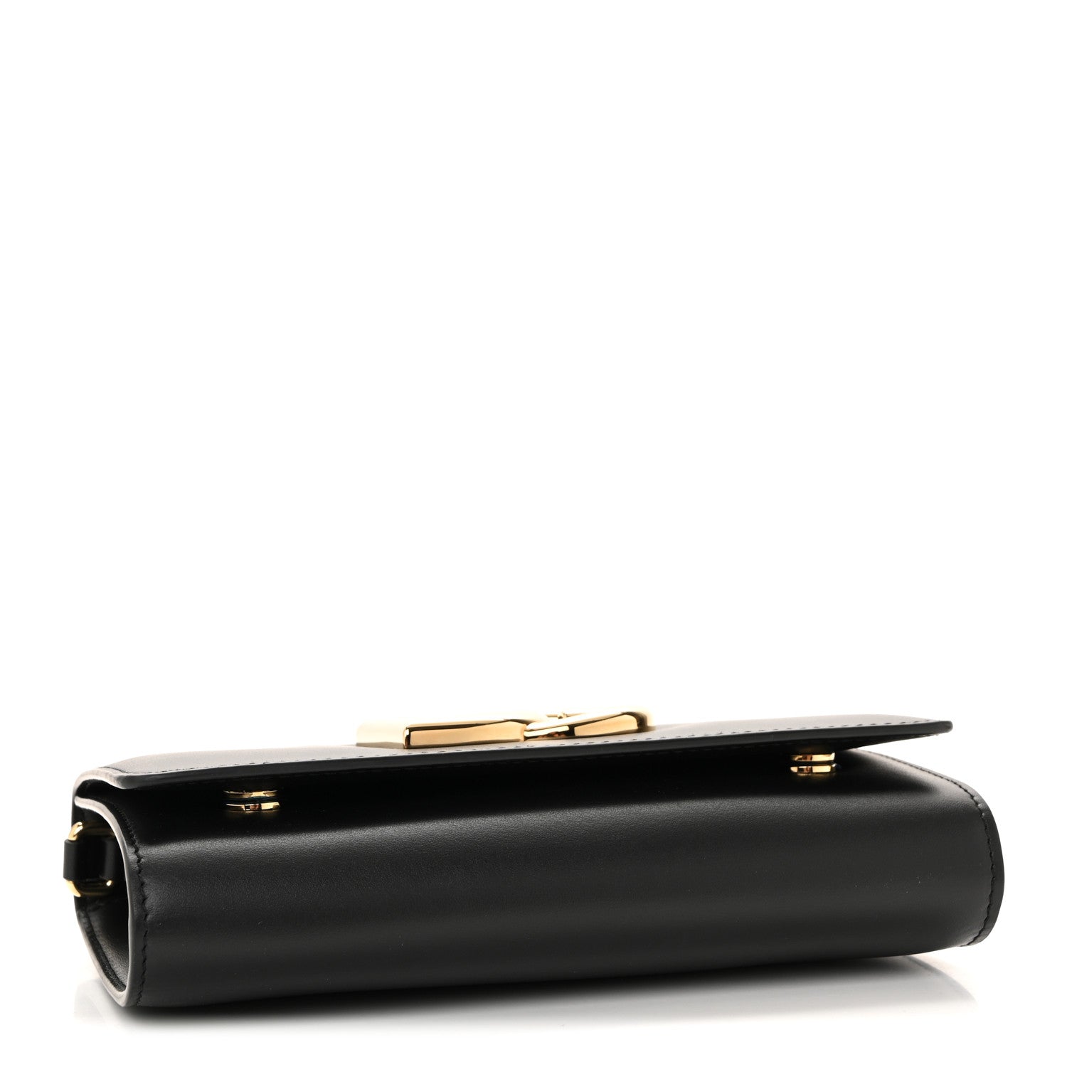 Dolce & Gabbana Calfskin DG Millennials Crossbody Bag Black