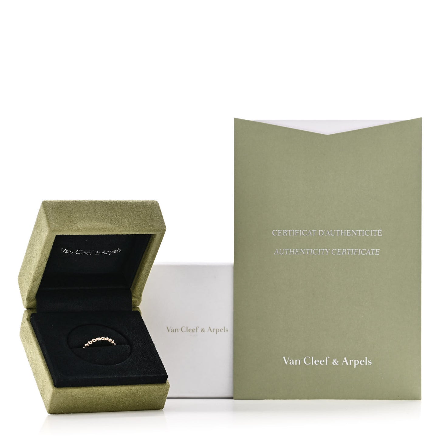 18K Rose Gold Medium Perlee Ring 50 5.25