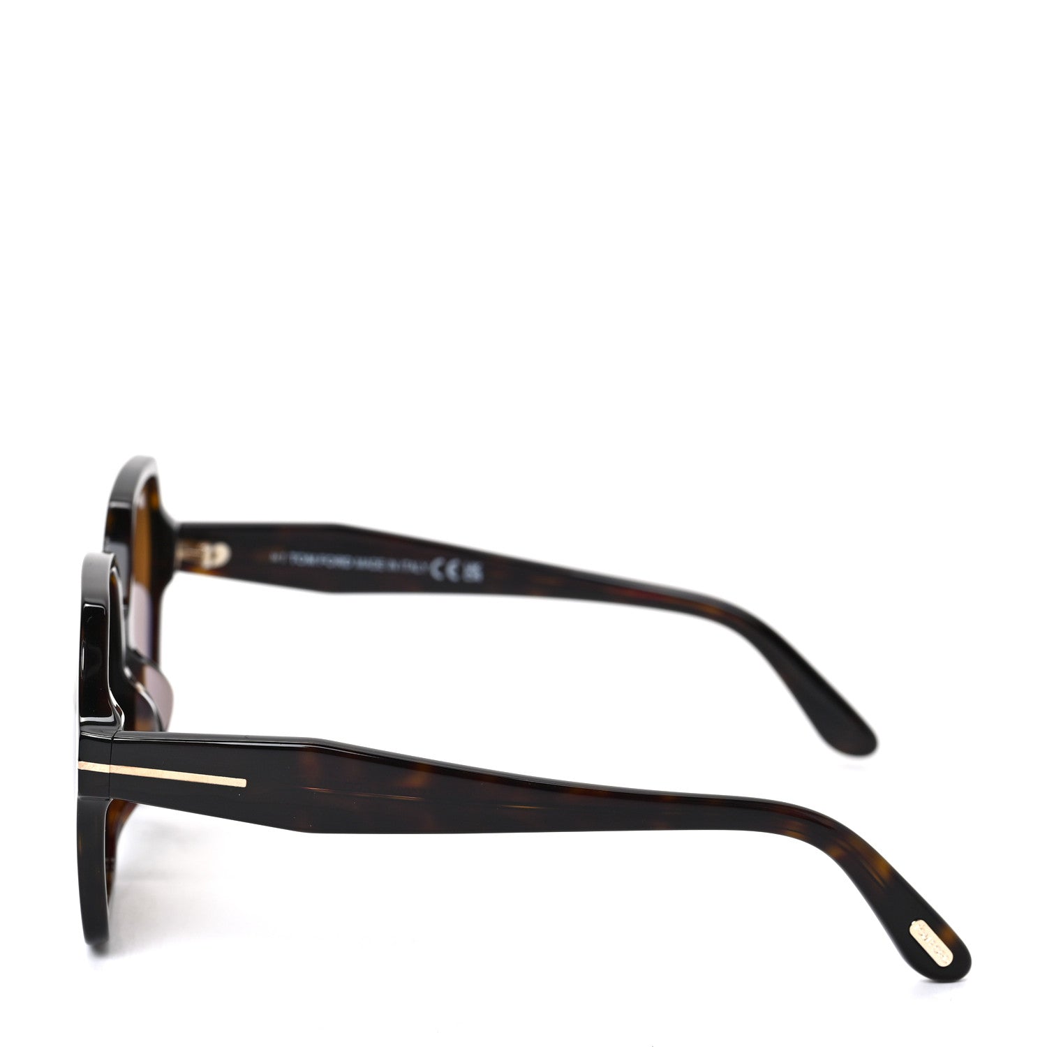 Tom Ford Romy Square Sunglasses TF 1032-F Havana 3 of 6