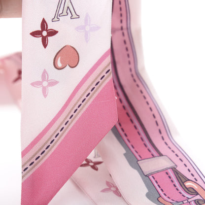 Louis Vuitton Silk Monogram A la Folie BB Bandeau Light Pink 3 of 3