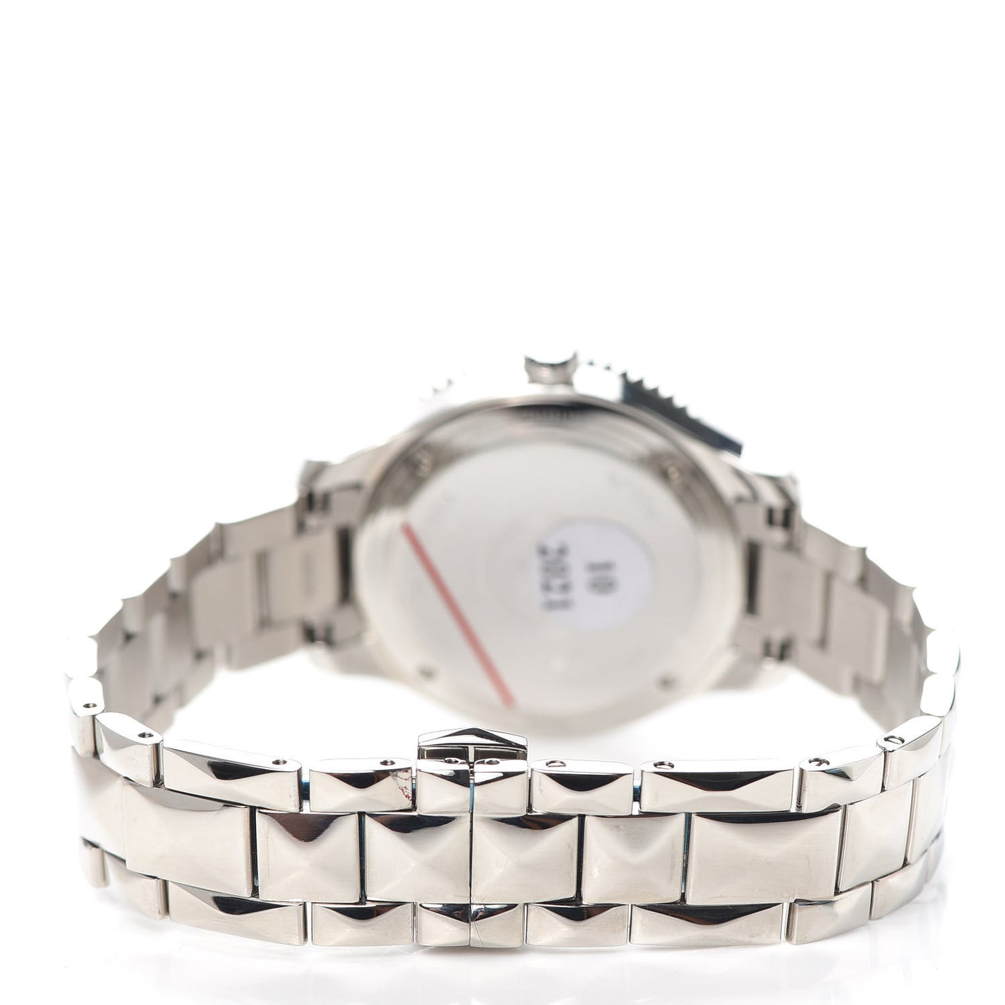 Stainless Steel Diamond Bezel 32mm Dior VIII Montaigne Quartz Watch Pink