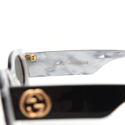 Gucci Acetate Oval Sunglasses GG0517S Black 5 of 8