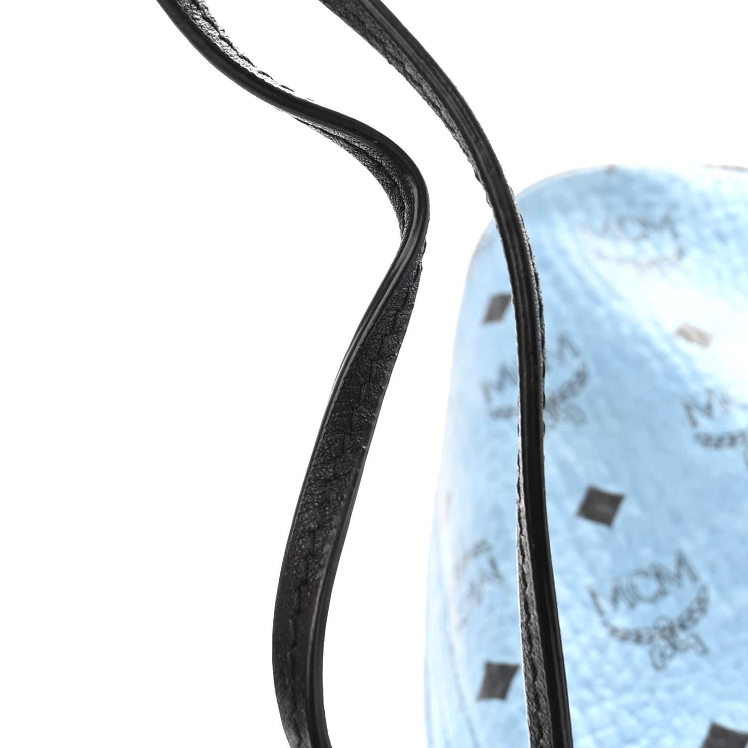 MCM Visetos Large Project Reversible Shopper Tote Munich Blue 17 of 18