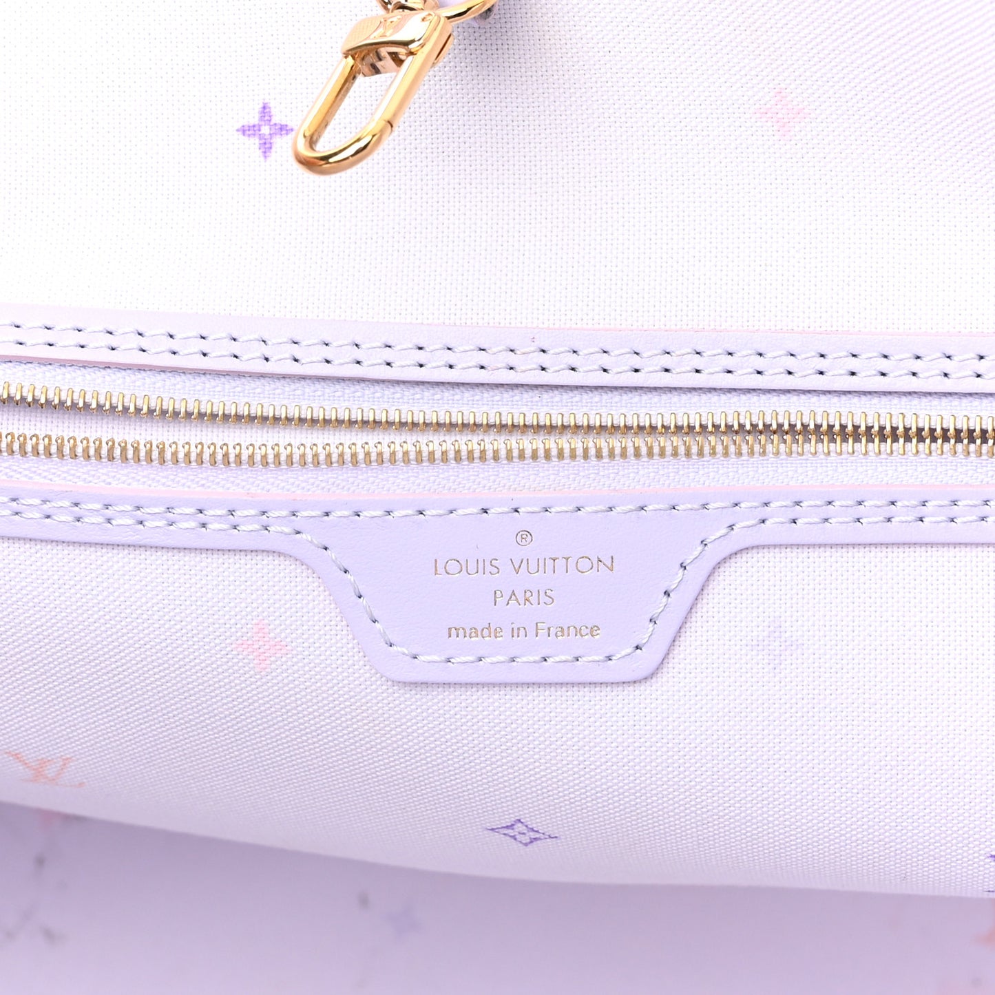 Monogram Giant Spring In The City Neverfull MM Sunrise Pastel