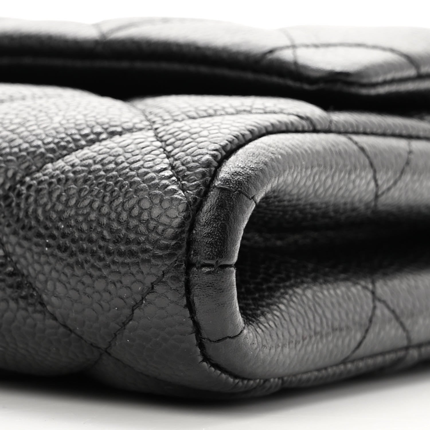 Chanel Caviar Quilted Clutch With Chain Flap Black 18 of 19